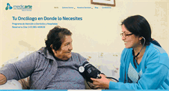 Desktop Screenshot of medicarteoncologia.com